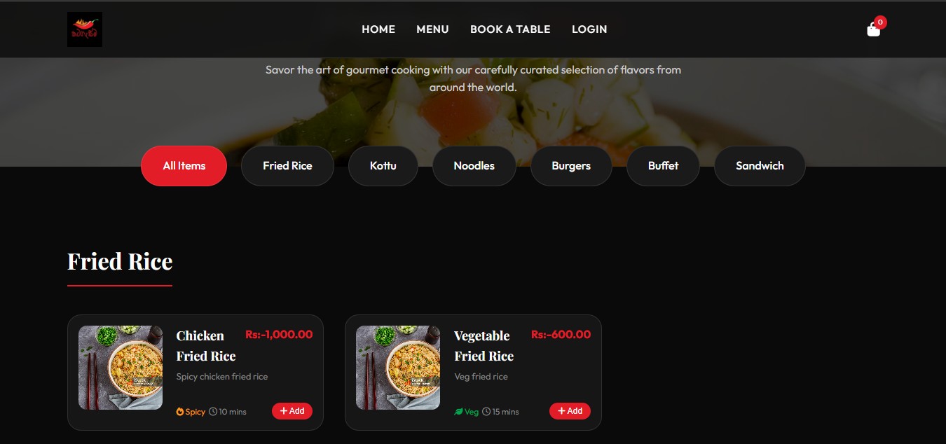 Restaurant Management System